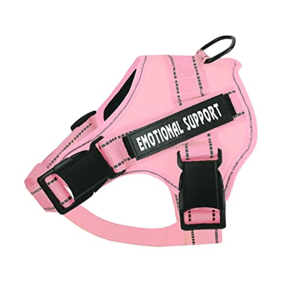 Service Dog Harness Emotional Support No Pull Reflective Adjustable Vest