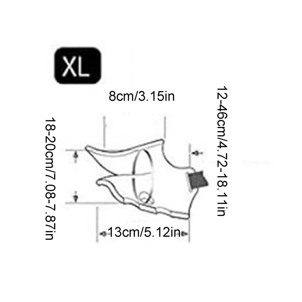 Dog Muzzle Silicone Duck Mask Anti Bite Stop Barking for Small Medium Large