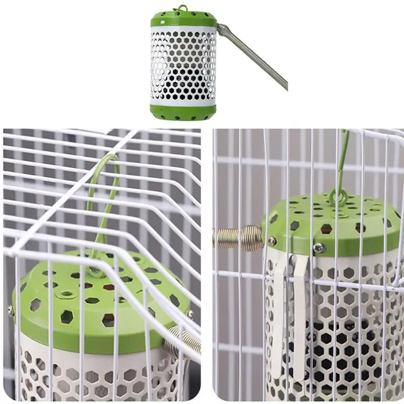 Heat Lamp Protector Cage Anti Scald Mesh Cover for Chickens Birds Parrots