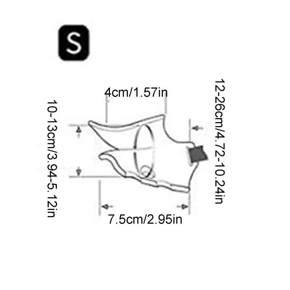 Dog Muzzle Silicone Duck Mask Anti Bite Stop Barking for Small Medium Large
