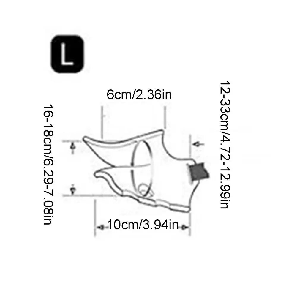 Dog Muzzle Silicone Duck Mask Anti Bite Stop Barking for Small Medium Large