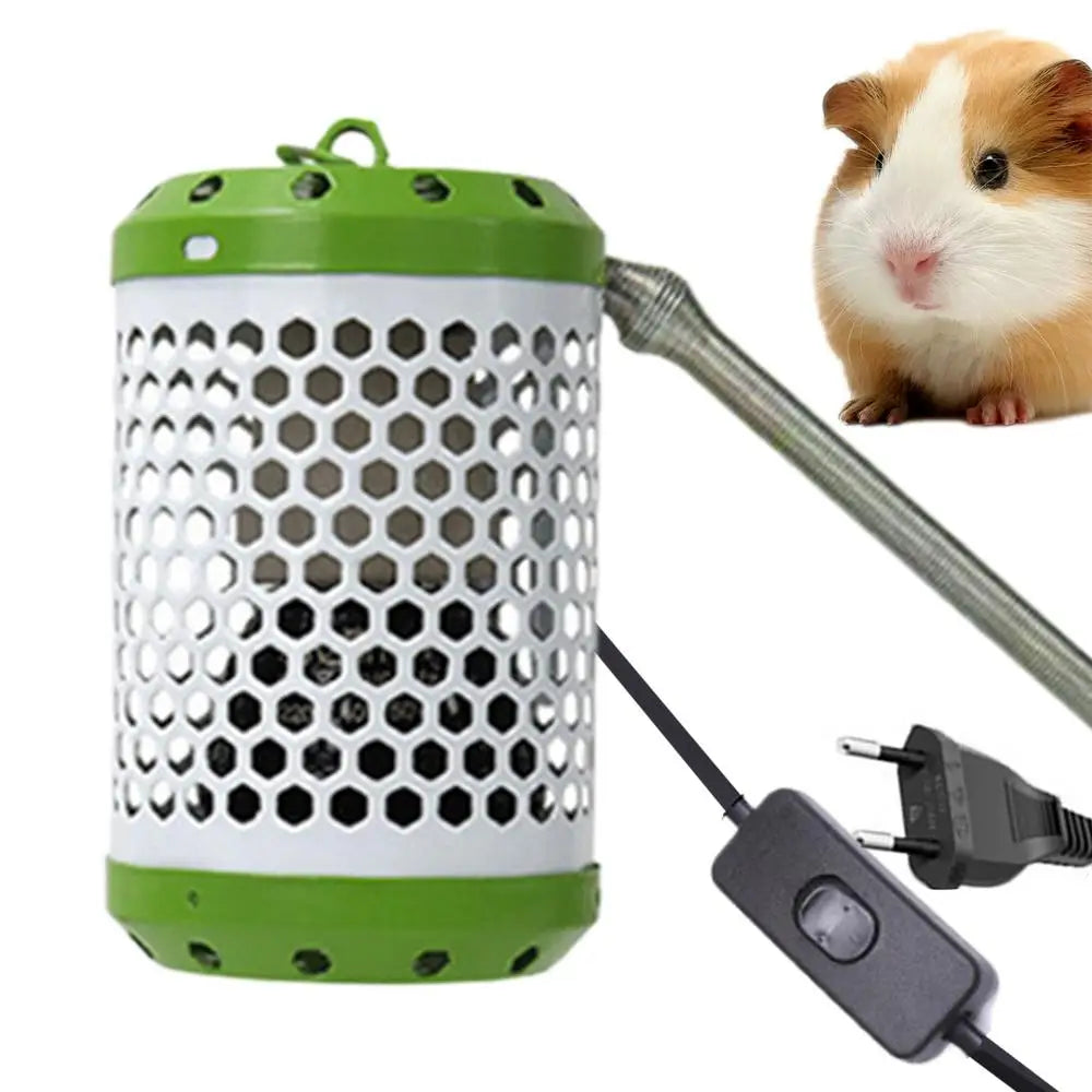 Heat Lamp Protector Cage Anti Scald Mesh Cover for Chickens Birds Parrots