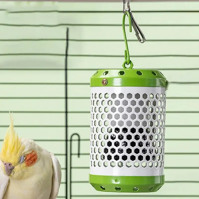 Heat Lamp Protector Cage Anti Scald Mesh Cover for Chickens Birds Parrots