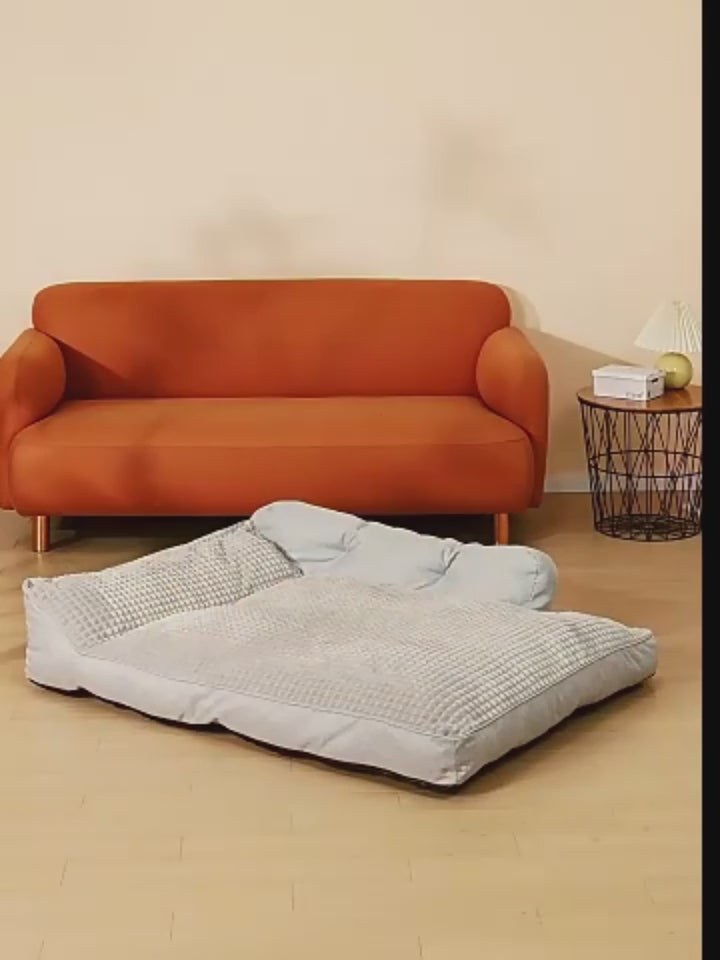 Large Dog Winter Bed Extra Deep Sleep Soft Warm Pet Mat for All Breeds